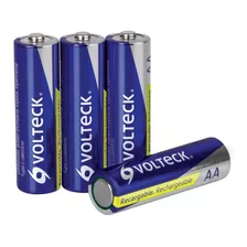 Blíster Con 4 Pilas Aa Recargables Uso General, 1300 Mah