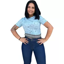 Blusinha Feminina Cropped