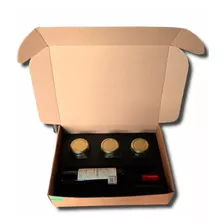 Caja Para Botella Vino Calidad Kf-10 Inserto Negro