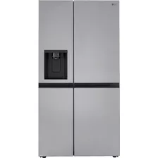 LG - 27.2 Cu. Ft. Side-by-side Refrigerator With Spaceplus 