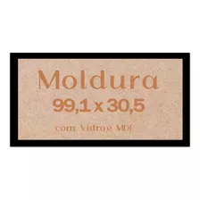 Moldura Quebra Cabeça 99,1 X 30,5cm Game Office 1500 Pcs 