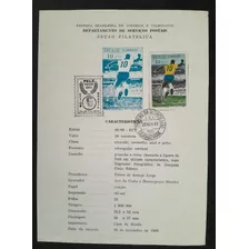 1969 - Edital 89/69 Selado Milésimo Gol De Pelé Cbc+cdd Sp