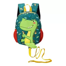 Db Mochila De Dinosaurio Para Ninos Pequenos Con Correa, Moc