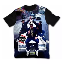 Camiseta Camisetas Camisa Rap Hip Hop Black Music Run Dmc