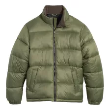 Chamarra Old Navy Frost Free Puffer Verde Hombre 599659