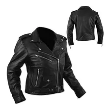 Motociclismo, Chaqueta De Motociclista De Cuero Para Mujer M