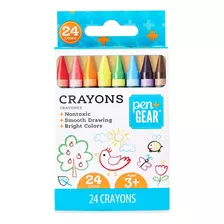 Crayolas Pen+gear 42 Unidades Lavables Importada Usa