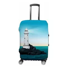 Maleta - Zhongji Travel Suitcase Cover Lighthouse Rock Stone