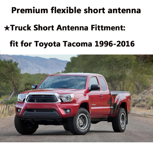 Antena Corta Para Camion Toyota Para Toyota Tundra (1999-202 Foto 5