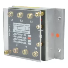 Rele De Estado Sólido Trifásico 25a 480v- 5/32vdc - Loti