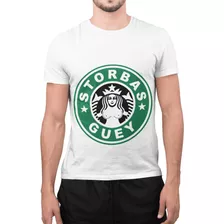 Playera Ecologica De Cafe Estorbas Guey Para Hombre