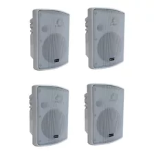 Kit 2 Pares Caixa Para Sonorização 30w 5' Lsa05 Wh - Lexsen