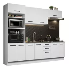 Mueble De Cocina Alacena Madesa Agata Sin Lavadero 270 Cm