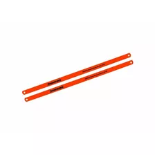 2 Lâminas Para Arco De Serra 300mm 24tpi Silverline Sw38