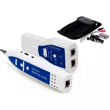 Kit Localizador De Cabos Rj11 Rj45/zumbidor + Testador 