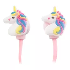 Auriculares Unicornio Para Niños Infantil Arcoiris Atrix ® Color Rosa