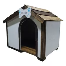 Casa Para Perro Tamaño Husky Impermeabilizada Regalo Cadena