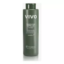 Shampoo Vivo Para Hombre 3 En 1 - Yanbal 250g