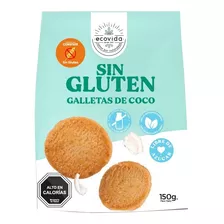 Galleta Sin Gluten Coco, Ecovida, S/azúcar, Vegana, S/gluten