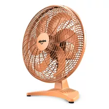 Ventilador Mesa Silencioso Turbo Power 200w 50cm Bivolt Bron Estrutura Bronze Pás Bronze Diâmetro 50 Cm Frequência 60 Hz Material Das Pás Plástico Quantidade De Pás 6 110v/220v