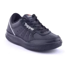 Zapatillas Topper X Forcer Niños Cuero Vacuno Oferta!