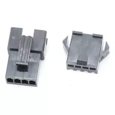 Conector Sm2.54 - 4p ( Hembra+macho+terminal ) - 2sets