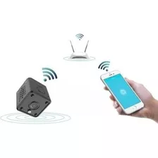 Mini Câmera Wifi Hd 1080p Hd Segurança Interna Envio Já