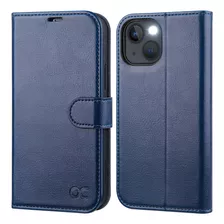 Funda Ocase Para iPhone 14 Plus Wallet Blue