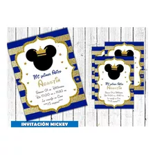 Invitación Mickey Príncipe