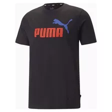 Camiseta Puma Ess + 2 Col Logo Tee