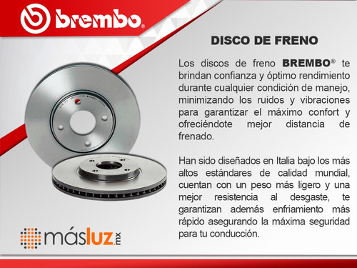 2 Discos Ventilados Del Audi S8 07 Brembo Foto 4