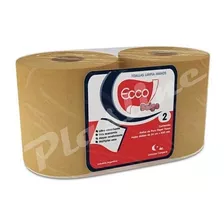 Rollo Bobina Toalla De Papel Tissue 20cmx400m Ecologico X 10