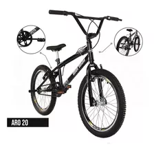 Bicicleta Cross Aro 20 Energy Grafite Mormaii