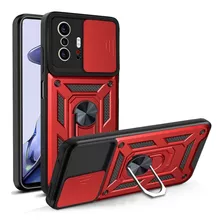 Funda Para Xiaomi Tapa Deslizante Case + Cristal Templado