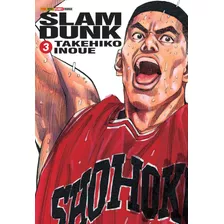 Mangá Slam Dunk Volume 3 Panini, Capa Mole Em Português, 2005