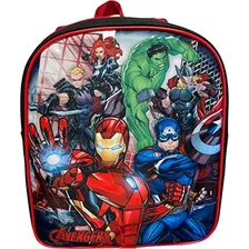 Mochila Pequeña De 12 Pulgadas Ruz Avengers Toddle Boy (negr