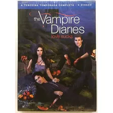 Box Dvd The Vampire Diaries 3ª Temporada - Original Lacrado