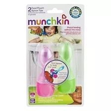 Munchkin Click Lock Food Pouch Spoon Tips 2 Los Colores De E