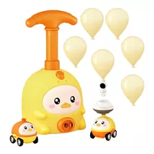 Baby Inertia Car Toy Animal Cartoon Inflator Balão Veículo