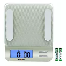 Bascula Digital Multifuncion De Cocina Accuweight 207 Para