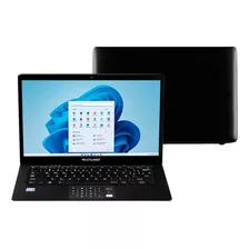 Notebook Multilaser Legacy Book Pc311 Preta 14.1 , Intel Cel