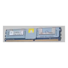 Memória Nanya 4gb 2rx4 Pc2 5300f 667 Nt4gtt72u4pb1un-3c Ddr2