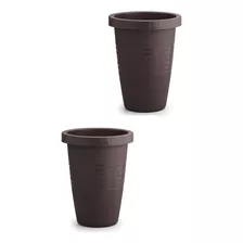 2 Vaso De Planta Lírio Da Paz Decorativo Grande 52cm Barato