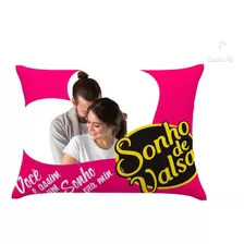 Almofada Personalizada Com Foto Namorados Amor Chocolate Top