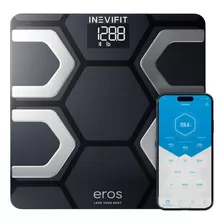 Báscula Inteligente Inevifit Eros C/wifi/bluetooth - Negro