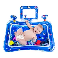 Tapete De Chão Water Tummy Time With Activity Pvc Play Inflá