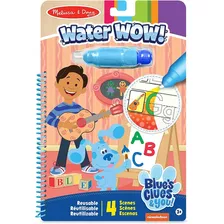 Melissa & Doug Water Libro Para Colorear Blue´s Clues Alfabe