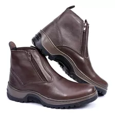 Bota Botina Caterpillar Couro Legítimo Lançamento Especial