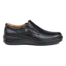 Zapato Mocasín Clásico Ringo 3600 3601 De Cuero Cuero Negro Forrado Diseño Liso 40 Ar Para Adultos - Hombre