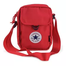 Bolsa Converse All Star 10020540 Shoulder Bag Vermelha Cor Vermelho Cor Da Correia De Ombro Vermelho